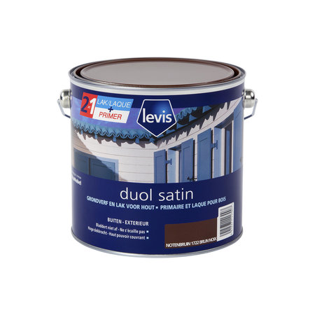 Levis Duol Satin Notenbruin 2,5L