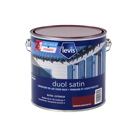 Levis Duol Satin Wijnrood 2,5L