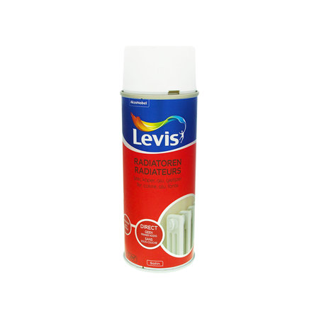 Levis Radiatoren Satin White Touch 400ml