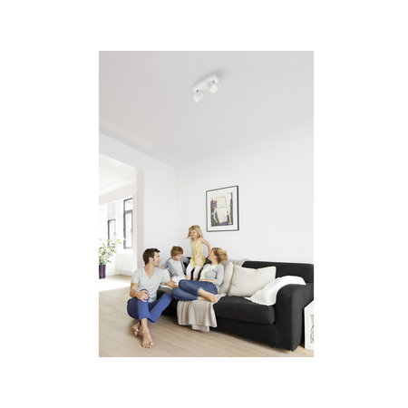 Philips Plafondspot Star 2x 4W LED Wit