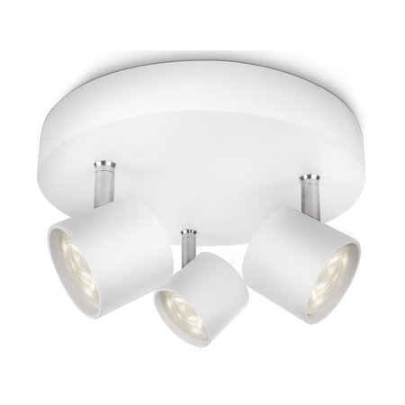 Philips Plafondspot Star 3x 4W LED Wit