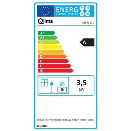 QLIMA Laserkachel SRE 4035 C, 3500W