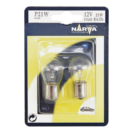 Narva 2x Lamp 17635 P21W - 0744258