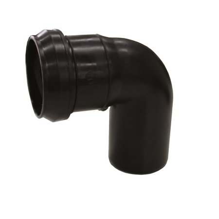 Scala Bocht Sanitair LR PP 40mm ZWART 87° M/F