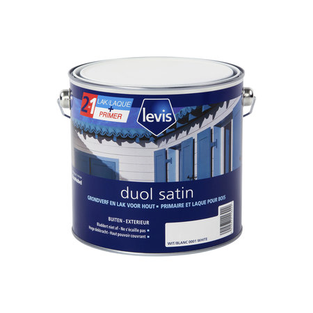 Levis Duol Satin Wit 2,5L