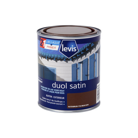 Levis Duol Satin Notenbruin 750ml