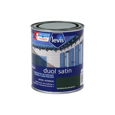 Levis Duol Satin Mosgroen 750ml