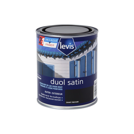 Levis Duol Satin Zwart 750ml