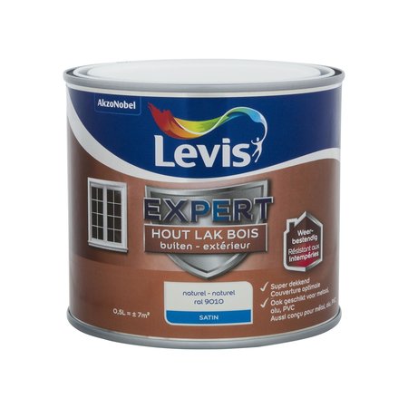 Levis Expert Hout Buiten Satin Naturel 500ml