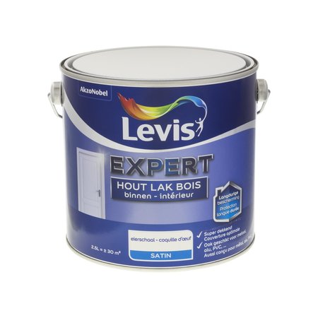 Levis Expert Hout Binnen Satin Eierschaal 2,5L