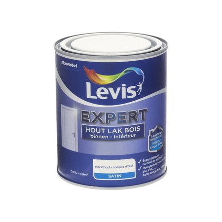 Levis Expert Hout Binnen Satin Eierschaal 750ml