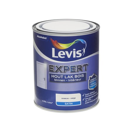 Levis Expert Hout Binnen Satin Sneeuw 750ml