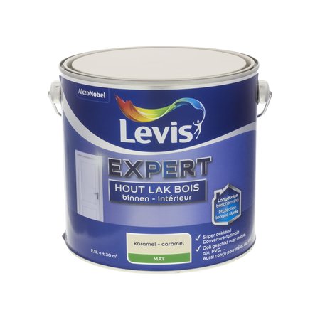 Levis Expert Hout Binnen Mat Karamel 2,5L