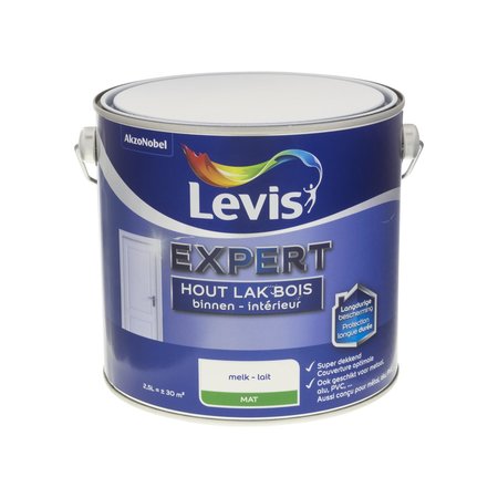 Levis Expert Hout Binnen Mat Melk 2,5L