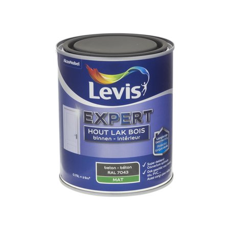 Levis Expert Hout Binnen Mat Beton 750ml