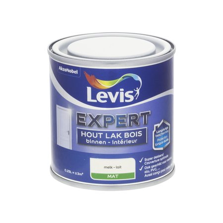 Levis Expert Hout Binnen Mat Melk 250ml