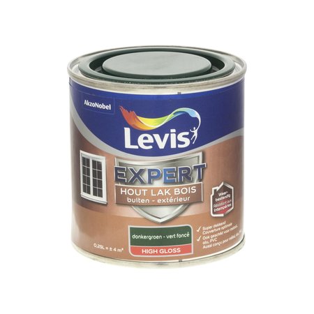 Levis Expert Hout Buiten High Gloss Donkergroen 250ml