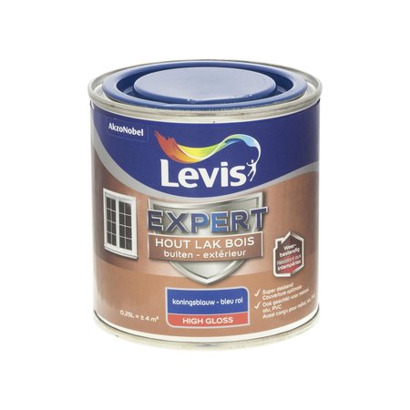 Levis Expert Hout Buiten High Gloss Koningsblauw 250ml