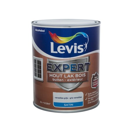 Levis Expert Hout Buiten Satin Versailles Grijs 1L