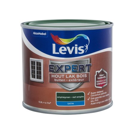 Levis Expert Hout Buiten Satin Empiregroen 500ml