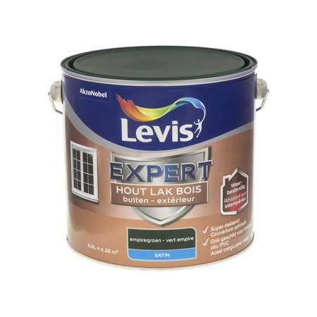 Levis Expert Hout Buiten Satin Empiregroen 2,5L