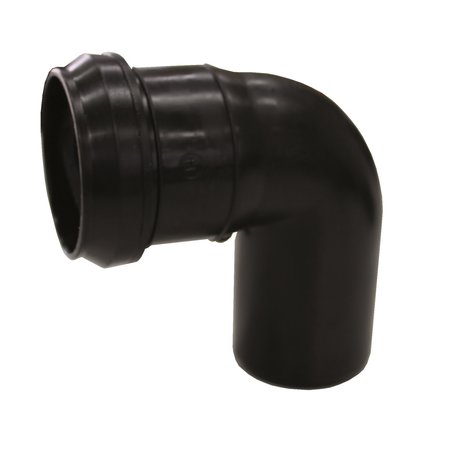 Scala Bocht Sanitair LR PP 50mm ZWART 87° M/F