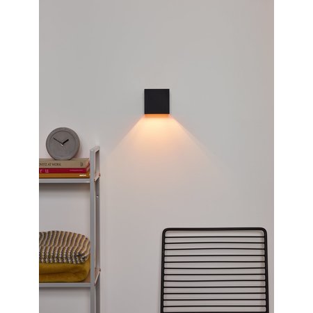 Lucide Wandlamp Xio LED G9 4W Vierkant Zwart