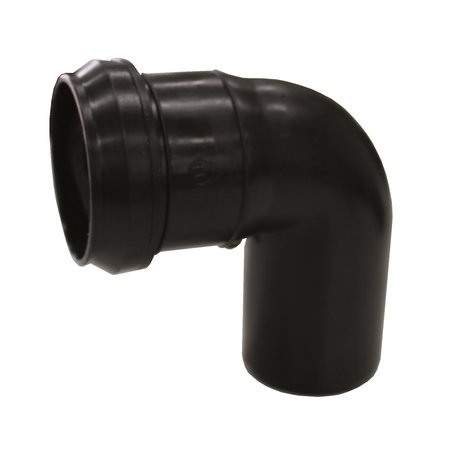 Scala Bocht Sanitair LR PP 90mm ZWART 87° M/F