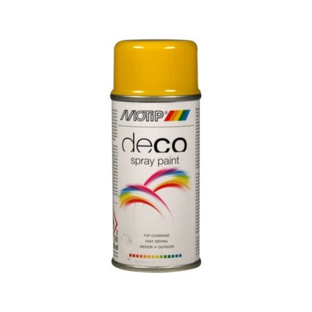 Motip Deco Paint Hoogglans Goudgeel RAL 1004 150ml