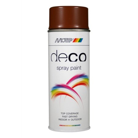 Motip Deco Paint Hoogglans Reebruin RAL 8007 400ml