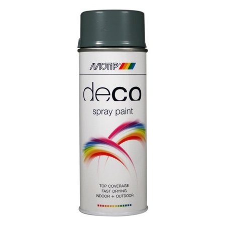 Motip Deco Paint Hoogglans Blauwgrijs RAL 7031 400ml