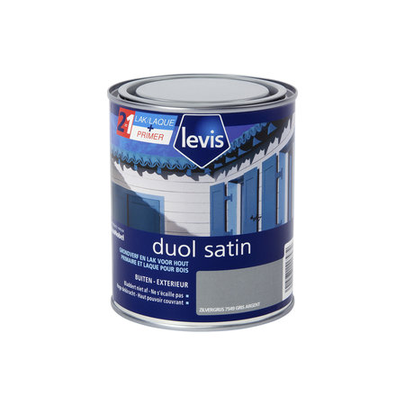 Levis Duol Satin Zilvergrijs 750ml