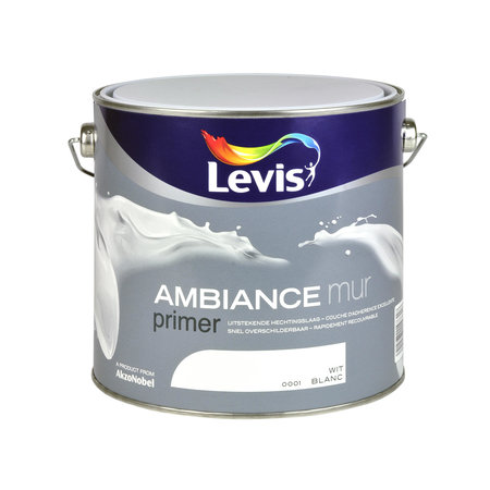 Levis Ambiance Mur Primer Wit 2,5L