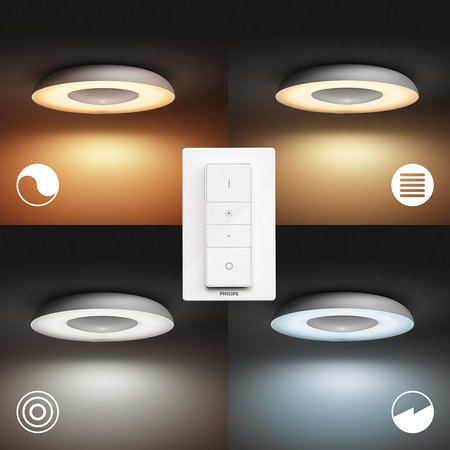 PHILIPS Plafondlamp Hue MyLiving White Ambiance Still 32W