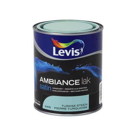 Levis Ambiance Lak Satin Turkse Steen 750ml