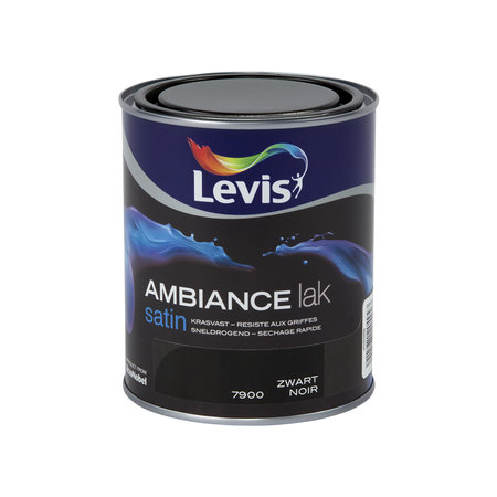 Levis Ambiance Lak Satin Zwart 750ml