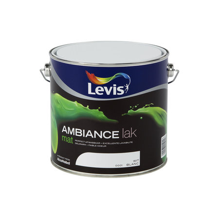 Levis Ambiance Lak Mat Wit 2,5L