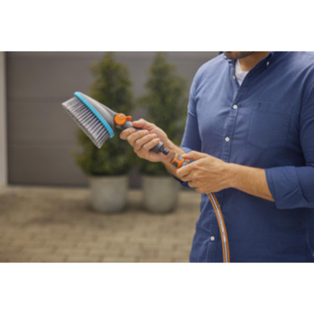 GARDENA Cleansystem Handborstel M Soft - Met Slangaansluiting