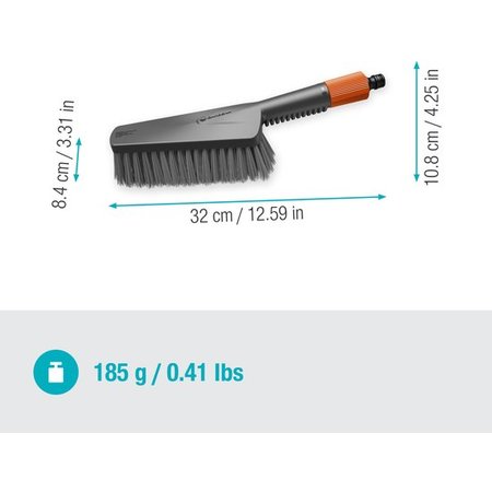 GARDENA Cleansystem Schoonmaakset met Handborstel M Soft plus Zeepstaafjes