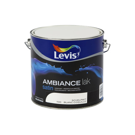 Levis Ambiance Lak Satin Schelpwit 2,5L