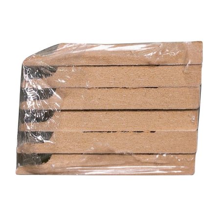 Multipack Muurplint Budget Cubic, 70x12mm 240cm Wit, 6 Stuks