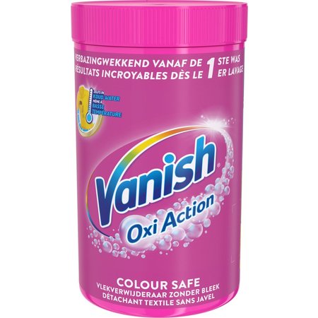 VANISH Oxi Action Poeder - Vlekverwijderaar Voor Gekleurde Was - 1,5 kg