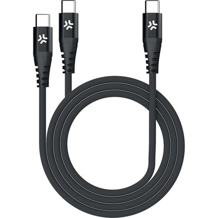 CELLY USB-C naar Dubbele USB-C Kabel
