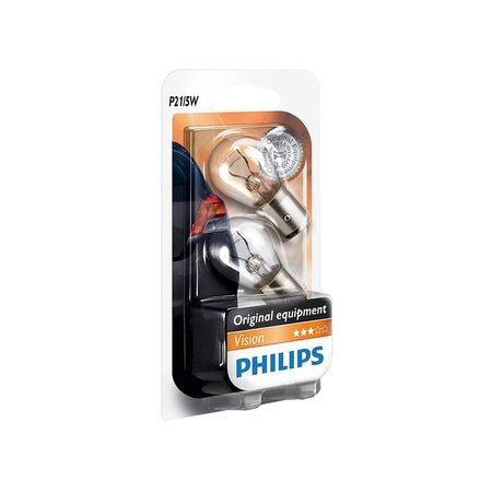 PHILIPS Signaallampen Auto 12499B2 P21/5W Vision