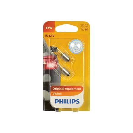 PHILIPS Signaallampen Auto 12929B2 T4W Premium 12V