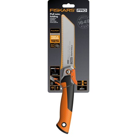 FISKARS Pro Power Tooth Inklapbare Trekzaag, 15cm