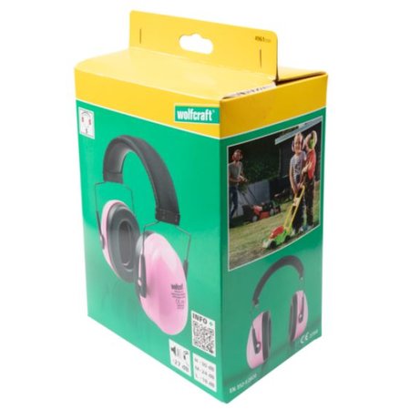 WOLFCRAFT Gehoorbescherming Kids, Roze