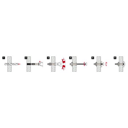 FISCHER Professionele Montagetang HMZ1 voor Hollewandplug