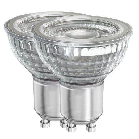 PROLIGHT LED Spot GU10 345LM 4W Warm Wit, 2 Stuks