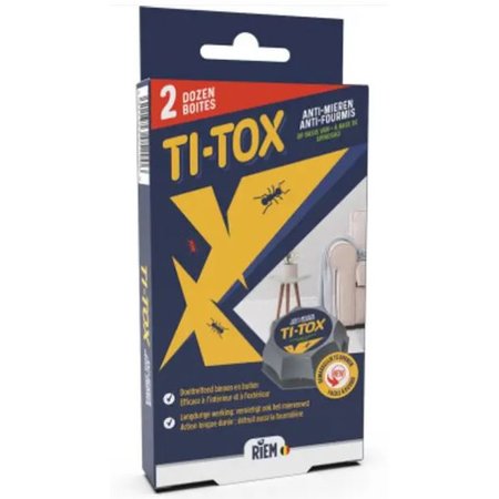 RIEM Ti-Tox Anti-Mierendoos, 2 Stuks